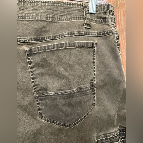 Kuhl Slackr Pants Men's 42x30 Green Straight Leg Vintage Patina Dye - Picture 11 of 13